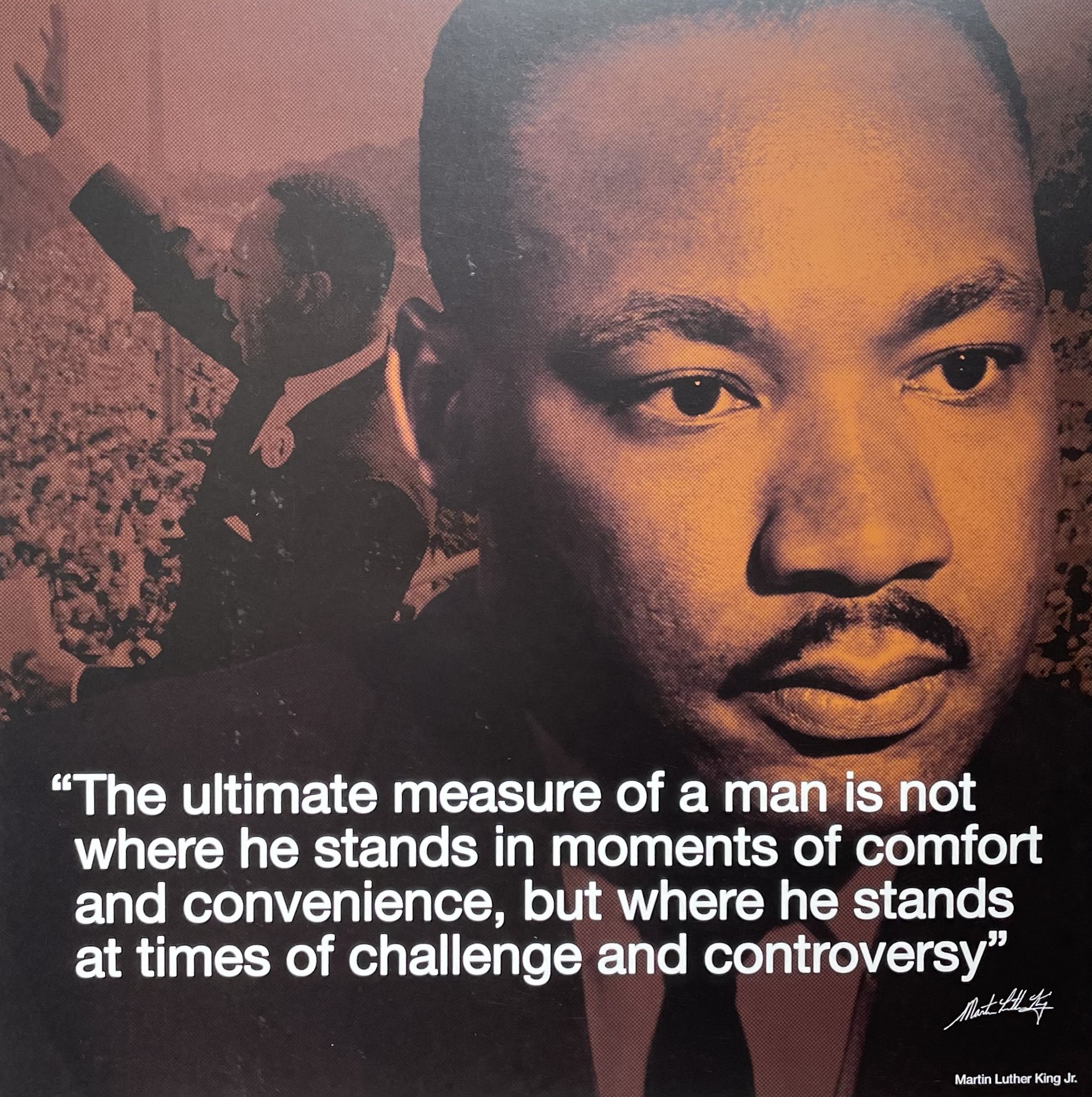 Martin Luther King Jr Galerie Arnaud ROGEZ L Encadreur