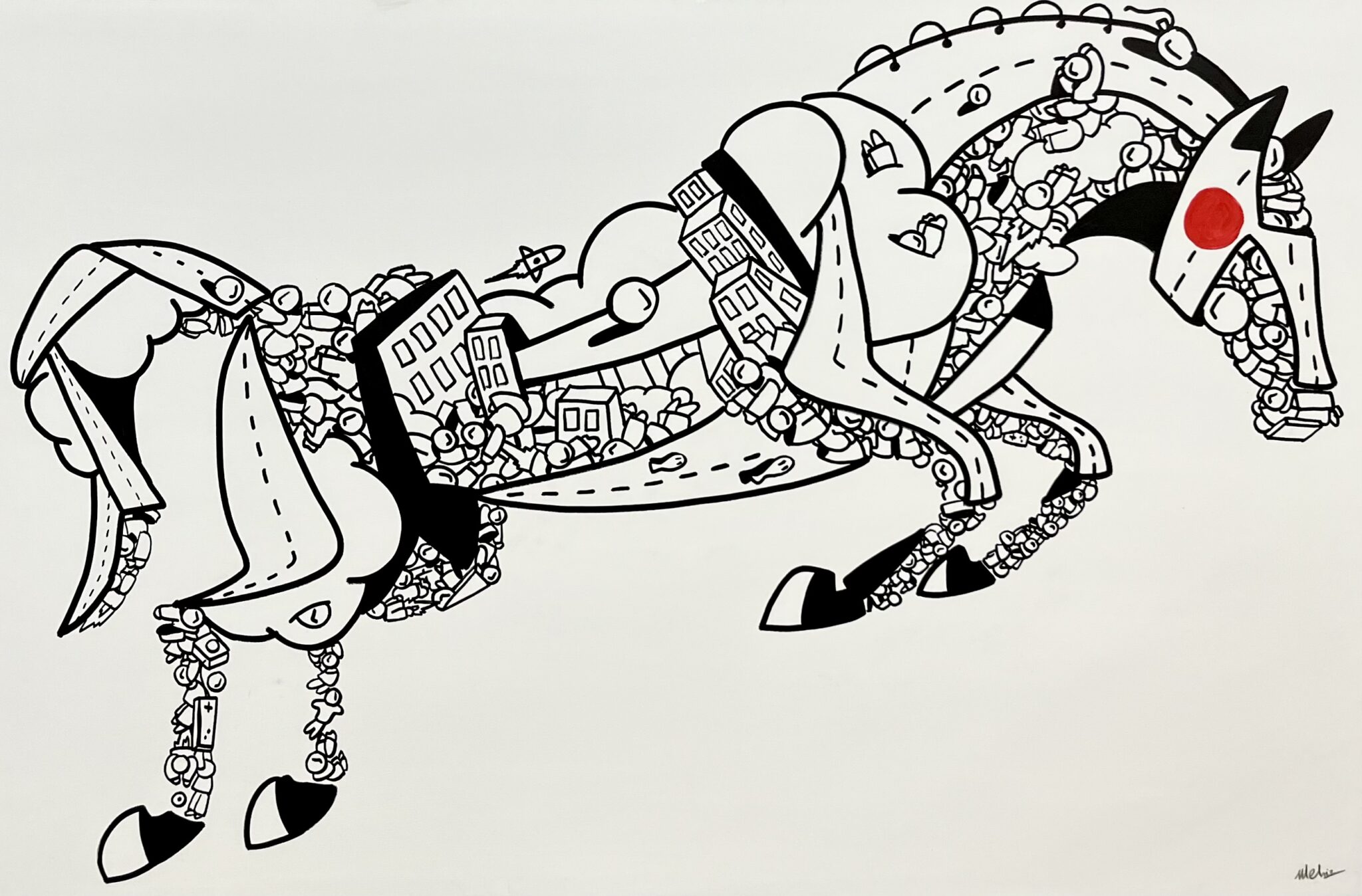 city-horse-galerie-arnaud-rogez-l-encadreur